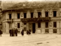 La palazzina dopo il bombardamento del 13 Luglio 1943