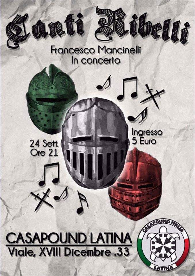 Musica & Cultura – Appuntamenti della settimana (21/27 settembre 2015)