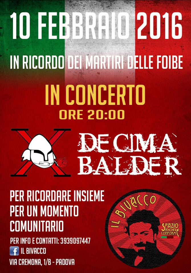 Musica & Cultura – Appuntamenti della settimana 8-14 febbraio 2016