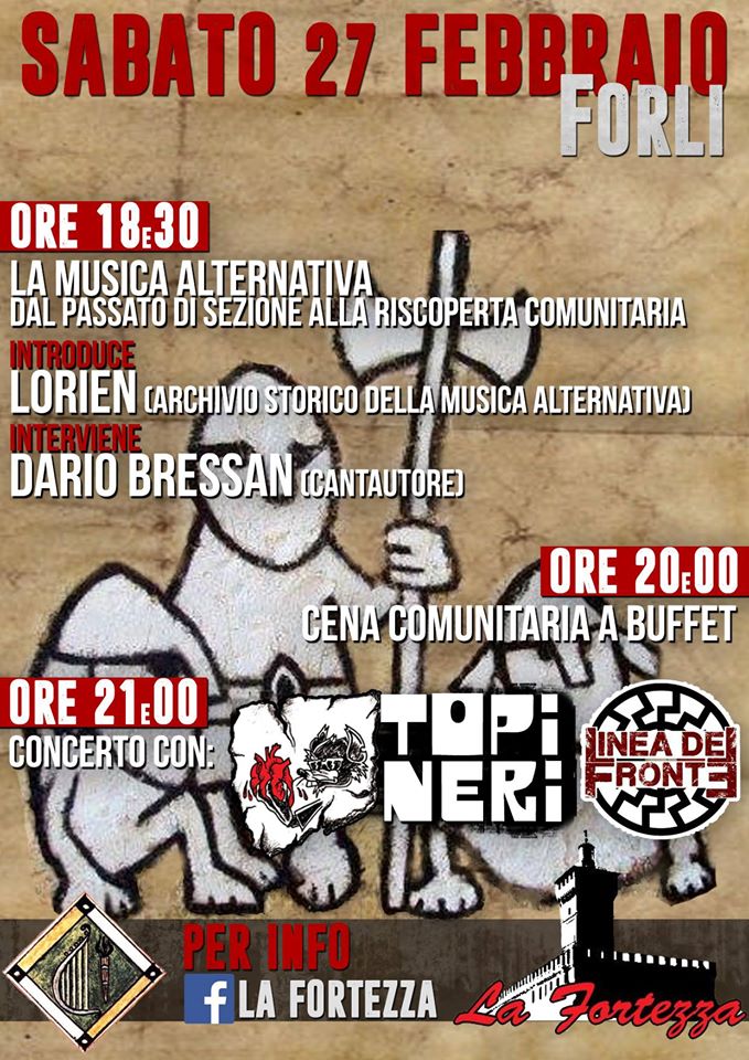 Musica & Cultura – Appuntamenti della settimana 22-28 febbraio 2016