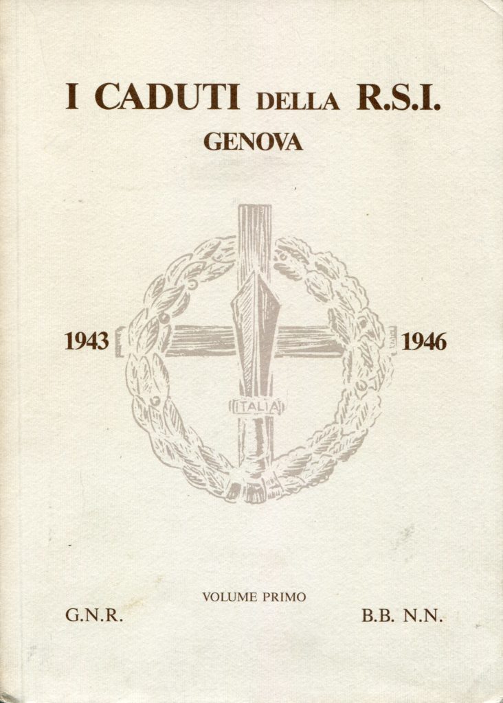 Libri - Caduti RSI GE 1