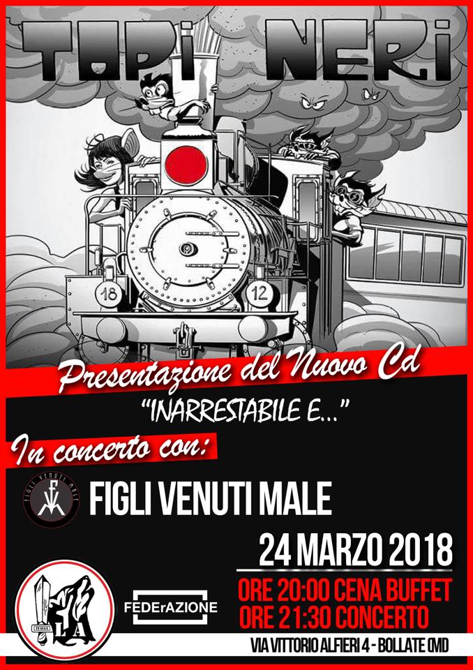 Musica & Cultura – Appuntamenti della settimana 19-25 marzo 2018