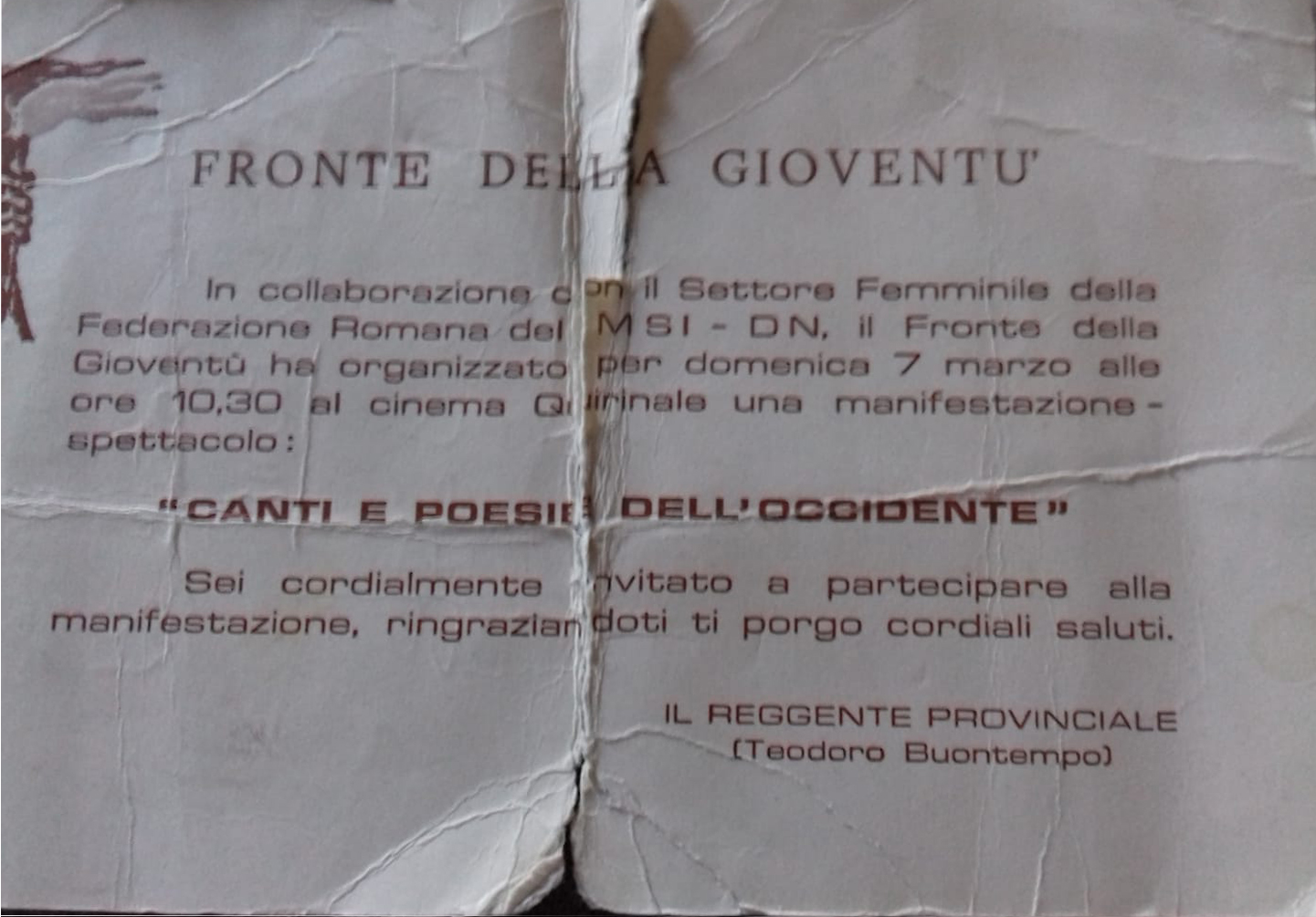 Canti e poesie dell’occidente (1976)